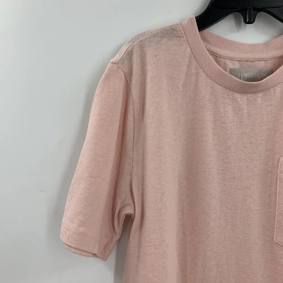 Nordstroms Girls Classic Crew Neck Short Sleeve Classic Pocket T-Shirt SZ M NWT - Picture 3 of 11